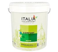 Comfort Fermamuffa Plus Idropittura Murale Lavabile Traspirante Antimuffa (Litri 13, Bianco)