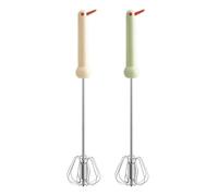 Comfort Grip Hand Whisk - Handheld Whisk ¦ Handheld Mixer with Spring Rotation, Cooking Beater with Quick Action, Kitchen Egg Mixer, Eggs Stirring Tool for Cake Cooking