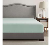 Comfort Spaces Coolmax - Lenzuolo con angoli traspirante, super morbido, resistente allo sbiadimento, con tasca profonda elastica, per materassi fino a 40,6 cm, lenzuola rinfrescanti per temperature