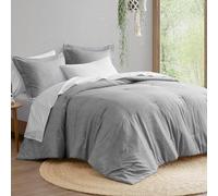 Comfort Spaces Set di biancheria da letto Queen size, 7 pezzi, stile bohémien, set di biancheria da letto con piumone, biancheria da letto in una borsa con piumone, lenzuola, federe e federe,
