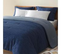 Comfort Spaces Set di biancheria da letto queen size, 7 pezzi, stile bohémien, set di biancheria da letto con piumone, biancheria da letto in una borsa con piumone, lenzuola, federe e federe, queen