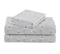 Comfort spazi - Set di fogli in cotone stampato, Microfibra, Llama, California King