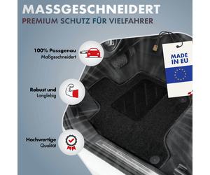 Comfort Tappetini per Renault Grand Scenic III 2009-2016, Scenic III 2008-2016