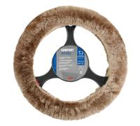 Comfort Wheel, coprivolante elasticizzato in vera pelliccia Naturale Ø 36-42 cm