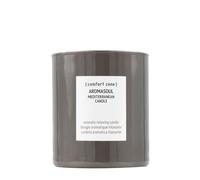 Comfort Zone - Aromasoul Candela Mediterranea, 280 g, candela profumata con limone fresco, ginepro e salvia, 50 ore di combustione, grigio (B3736)