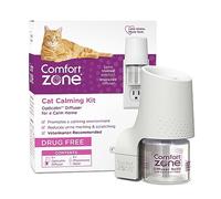 Comfort Zone - Set di 2 diffusori calmanti formula feromoni per gatti e formule calmanti e calmanti con diffusore singolo, 1 diffusore, 1 ricarica, Formula calmante, Single Diffuser Kit