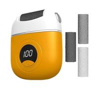 Comfortable Grip: The electric foot callus remover boasts an ergonomic