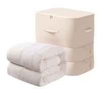 Comforter Storage Bag - Storage Organizer Bag | Space Saving Self Compression Organizer | Space Saving Large Underbed Comforter Bags For Kids College Closet Dorm House Moving Travel Camping