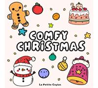Comfy Christmas: Bold and Easy Coloring Book for Adults & Teens (Cozy Spaces Coloring)