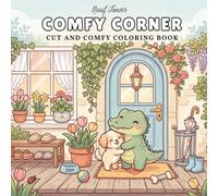 Comfy Corner Coloring Book: Cozy Home Spaces, Reading Nooks & Relaxing Scenes for Adults and Teens