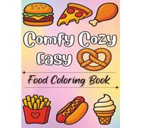 Comfy Cozy Easy Food Coloring Book