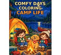 Comfy Days Coloring Camp Life