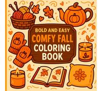 Comfy Fall Bold and Easy Coloring Book
