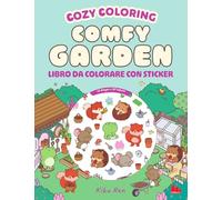 Comfy garden. Cozy coloring book