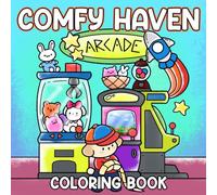 Comfy Haven Coloring Book: A Soothing Coloring Pages for Adults and Teens Featuring Super Cute Characters and Vintage Scenes for Relaxation and Stress Relief