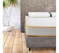 Comfy Line - Materasso Matrimoniale 170x190 in Memory Foam h 22 cm. A 7 Zone Differenziate Ortopedico. Rivestimento Cotone Fresco e Traspirante. Made in Italy 100%