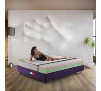 Comfy Line Materasso memory singolo 100X200 Cm, Americano multistrato a zone H35 cm, Materasso ortopedico per pesi EXTRA, anallergico prodotto in Italia - MOD. EQUILIBRIUM H35