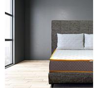 Comfy Line - Materasso Piazza e Mezzo a Molle Insacchettate e Memory Foam 140x190 h 23 cm Francese. 1200 Molle Indipendenti. Rivestimento Sfoderabile Cotone Fresco e Traspirante. Made in Italy 100%
