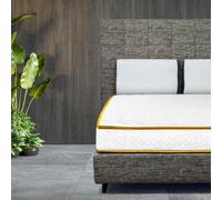 Comfy Line - Materasso Singolo a Molle Insacchettate e Memory Foam 90x195 h 23 cm. 800 Molle Indipendenti. Rivestimento Sfoderabile Cotone Fresco e Traspirante. Made in Italy 100%