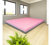 Comfy Line Topper Memory e Rigido Ortopedico Alto 6 cm | Matrimoniale 165x200 cm | Capovolgibile Senza Tessuto di Rivestimento - Mod. London H6