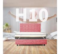 Comfy Line TOPPER RIGIDO Piazza e mezzo 130X190 Cm, Topper molto alto ortopedico Anche per pesi extra ALTO 10 Cm | Topper sfoderabile anallergico con elastici per fissaggio - MOD. FISIO H10