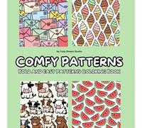 Comfy Patterns - Bold & Easy: Meditative and Simple Coloring Book for Adults and Seniors | 40 Large Print Easy Patterns for Stress Relief, Mindful Relaxation and Beginners
