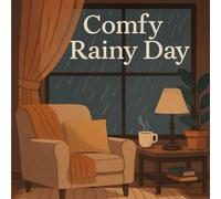 Comfy Rainy Day Coloring Book: Rainy Scenes to Color for Adults