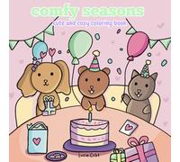 Comfy Seasons: a cozy and easy coloring book
