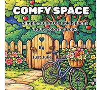 Comfy Space: Simple & Comfortable Spaces Coloring Book