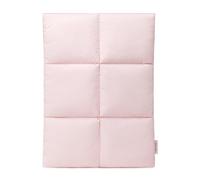 Comfyable custodia laptop Puffy 13/14 pollici, borsa trapuntata puffer per donne, sleeve morbida compatibile con MacBook Air M5 A3449, MacBook Pro M5 Pro/Max A3426 A3427, MacBook Neo A18, Rosa Chiaro