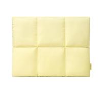 Comfyable custodia laptop Puffy 15/16 pollici, borsa trapuntata puffer, sleeve morbida compatibile con MacBook Air 15 M5 A3448 e MacBook Pro 16 M5 Pro/Max A3428 A3429, Giallo Burro