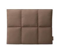 Comfyable custodia laptop Puffy 15/16 pollici, borsa trapuntata puffer, sleeve morbida compatibile con MacBook Air 15 M5 A3448 e MacBook Pro 16 M5 Pro/Max A3428 A3429, Marrone Moka