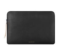 Comfyable custodia laptop slim 15 pollici compatibile con MacBook Air 15 M5 2026 A3448 M4 A3241 M3 A3114 M2 2026-2023, sleeve notebook in PU idrorepellente, Nero