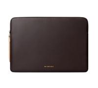 Comfyable custodia laptop slim 15 pollici compatibile con MacBook Air 15 M5 2026 A3448 M4 A3241 M3 A3114 M2 2026-2023, sleeve notebook in PU idrorepellente, Marrone Briarwood