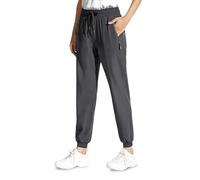 Comfyfit - Pantaloni da donna over 50, ultra elasticizzati, traspiranti, casual, Grigio (jogger), L