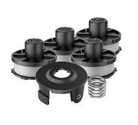 ComfyHarbor 195858-1 196146-9 Tap&Go System Bobine e accessori di ricambio tra cui 4 bobine, tappo e molla per esigenze di potatura del prato