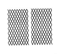 ComfyHarbor 2 Griglia per camino Parascintille 7.5x11.8 Pollici Acciaio 2