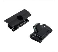 ComfyHarbor 2 serrature per vano portaoggetti per serie 3 E30, serie 5 E34, serie 7 per E23, Z1, Z3, sostituisce 51161849472 51161946513, chiavistello interno in plastica ABS nera