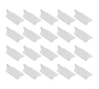 ComfyHarbor 20 clip per innesto agricolo per rami di pomodoro, cetriolo, fagiolo, vite, riutilizzabili, in plastica PP, per fissare innesti di piante e steli di supporto, (3 mm)