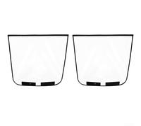 ComfyHarbor 2PCS magnetico EV Charger Port Rain Cover impermeabile PVC Scudo protettivo per veicoli elettrici presa di ricarica 65 x 53 cm compatibile con la maggior parte dei modelli di auto