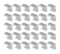 ComfyHarbor 30 clip di rimozione del fango per pannelli solari, in acciaio inox, deflettore per la gestione del flusso d'acqua, per sistemi fotovoltaici, dimensioni 30 mm, 33 mm, 35 mm (30 mm)