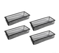 ComfyHarbor 4 coperture per bocchetta dell'aria del pavimento, 10,2 x 30,5 cm, in rete di PVC, per ventilazione domestica (10,2 x 30,5 cm)