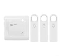 ComfyHarbor 40A 86 Tipo Hotel Card Power Switch, Risparmio Energetico Chiave Inserimento Socket con 3 Schede per Condizionatore D'aria e Riscaldamento Acqua Controllo in Appartamento Guesthouse