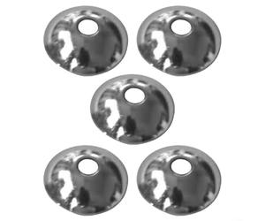 ComfyHarbor 5 rondelle di limite per puleggia da palestra, per funi metalliche, per accessori per attrezzature fitness da 5 mm, 0,5 cm o 9 mm 0,36 pollici (ID 9 mm)