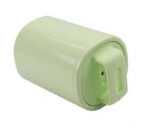 ComfyHarbor 65 mm, in silicone trasparente, grande vassoio per whisky, cocktail e caffè freddo, lenta fusione senza bolle, design flessibile (verde singolo)