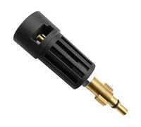 ComfyHarbor Adattatore a connessione rapida per idropulitrice per accessori serie K Raccordo per Black Decker per Bosch Attrezzature Connettore idropulitrice 15X5x5cm Nero