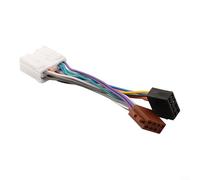 ComfyHarbor Adattatore autoradio,Per Mitsubishi 1995-2006,Cablaggio ISO femmina a 16Pin,Cavo di conversione stereo auto,Alimentazione interfaccia audio,Installazione diretta,Connettore del cavo del