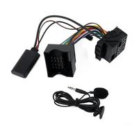 ComfyHarbor Adattatore AUX 5.0 con microfono per BMW X3, E83 Z4, E85 E86 per Mini Cooper R50 R53, ricevitore audio wireless per streaming musicale stereo dell'auto