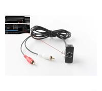 ComfyHarbor Adattatore da pannello AUX per auto, da maschio a jack da 3,5 mm, compatibile con BMW, Toyota, Honda, Alpine, Pioneer, Sony, lunghezza cavo 150 cm, nero