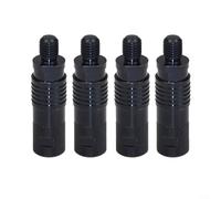 ComfyHarbor Adattatori a sgancio rapido per allarme morso canna da pesca alla carpa, connettori in lega di alluminio filettatura M3/8 con design compatto resistente all'usura per ridurre i tempi di